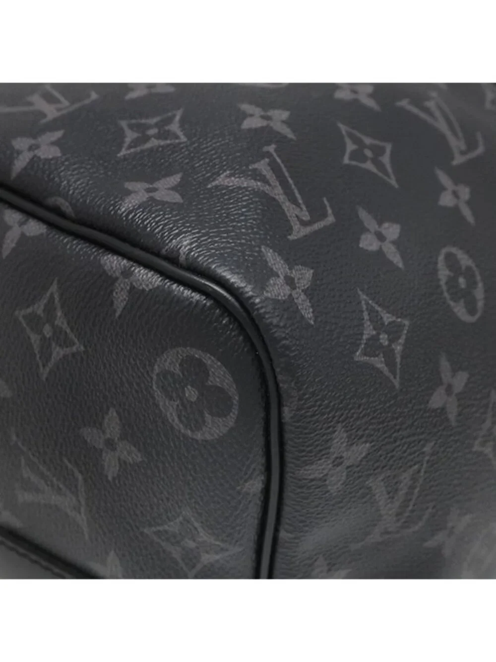Louis Vuitton Boston Bag Keepall Bandouliere 45 Monogram Eclipse Gunmetal